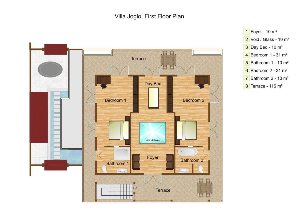 Oceanfront Citakara Sari Villas จันดีดาซา ภายนอก รูปภาพ